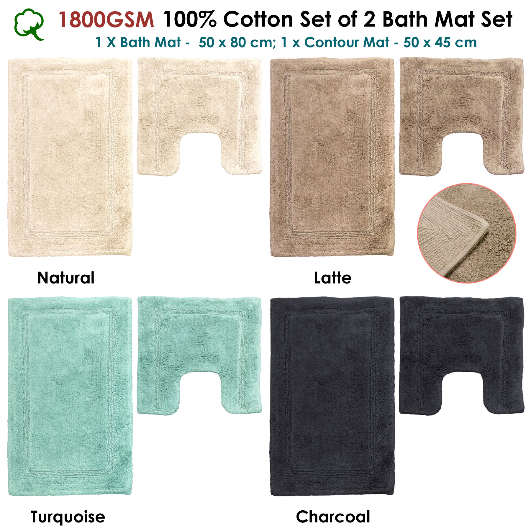 contour bath mat
